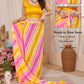 Easy Draping Georgette Saree – Printed Ready to Wear for Daily Comfort