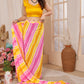 Easy Draping Georgette Saree – Printed Ready to Wear for Daily Comfort