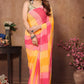 Printed Ready Saree in Georgette