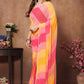 Printed Ready Saree in Georgette