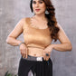 Black Quick Draping Printed Saree