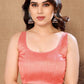Ready to Wear Yellow Color Printed Georgette Saree with Lace
