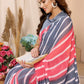 Ready to Wear Pink Leriya Color Printed Georgette Saree with Lace