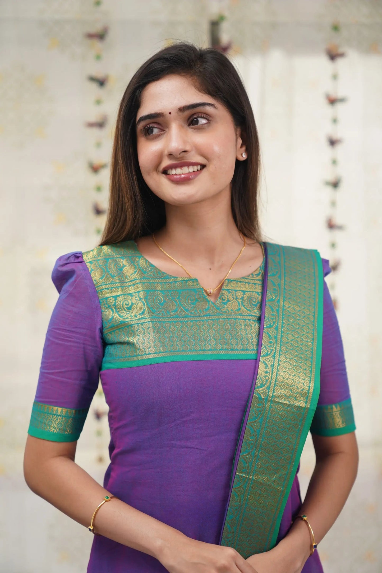 Chic Cotton Kurta and Dupatta Set