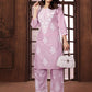 Beautiful Pink Chikankari Cotton Kurti with pant