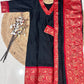Black Shade Cotton Kurta and Dupatta Set
