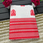 Handwoven Manipuri Soft Cotton Saree Festive Special with Running Blouse