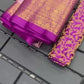 Pure Mercerised Cotton Silk with Exclusive Self-Weaving Design & Rich Border