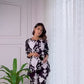 Floral Feels Flowing Silhouettes Rayon Co-ord Set